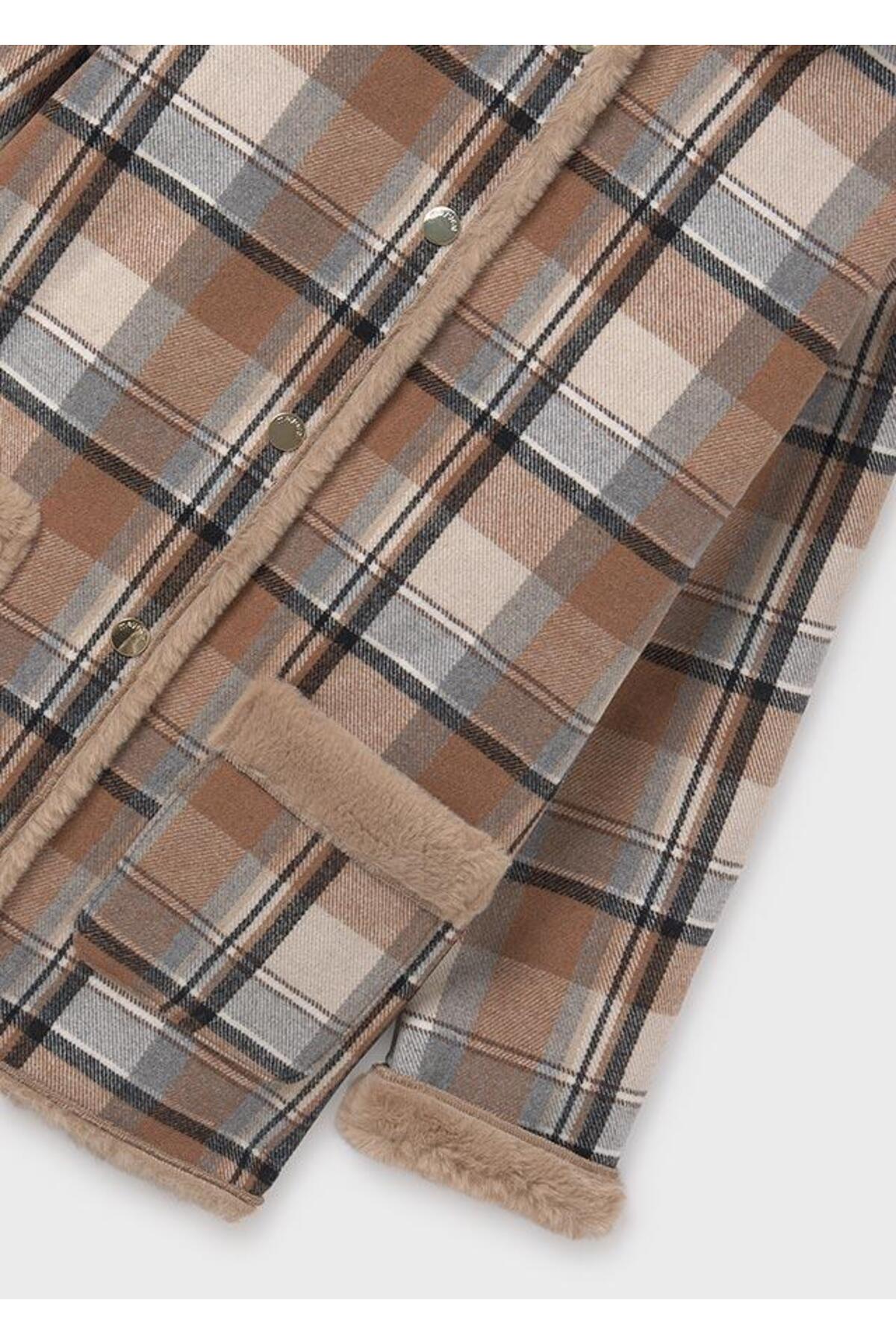 Mayoral İçi Peluşlu Kız Çocuk Kaşe Kaban_mnvs07476 fotoğrafı 2 (önizleme)