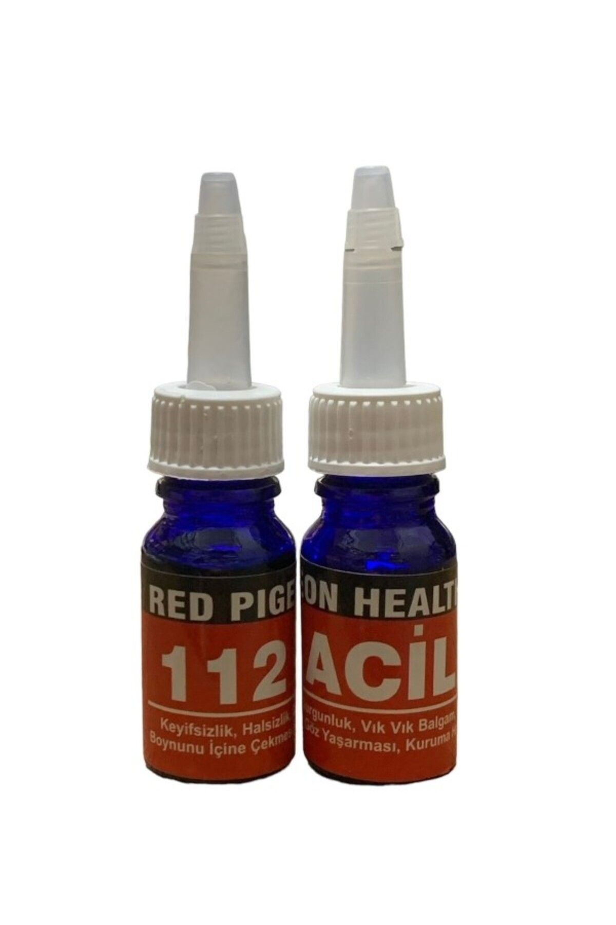 Baykuş Red Pıgeon Health 112 Acil Damla 10 Ml, Keyifsizlik,halsizlik,vık Vık ,boynu Içine Çekme,balgam