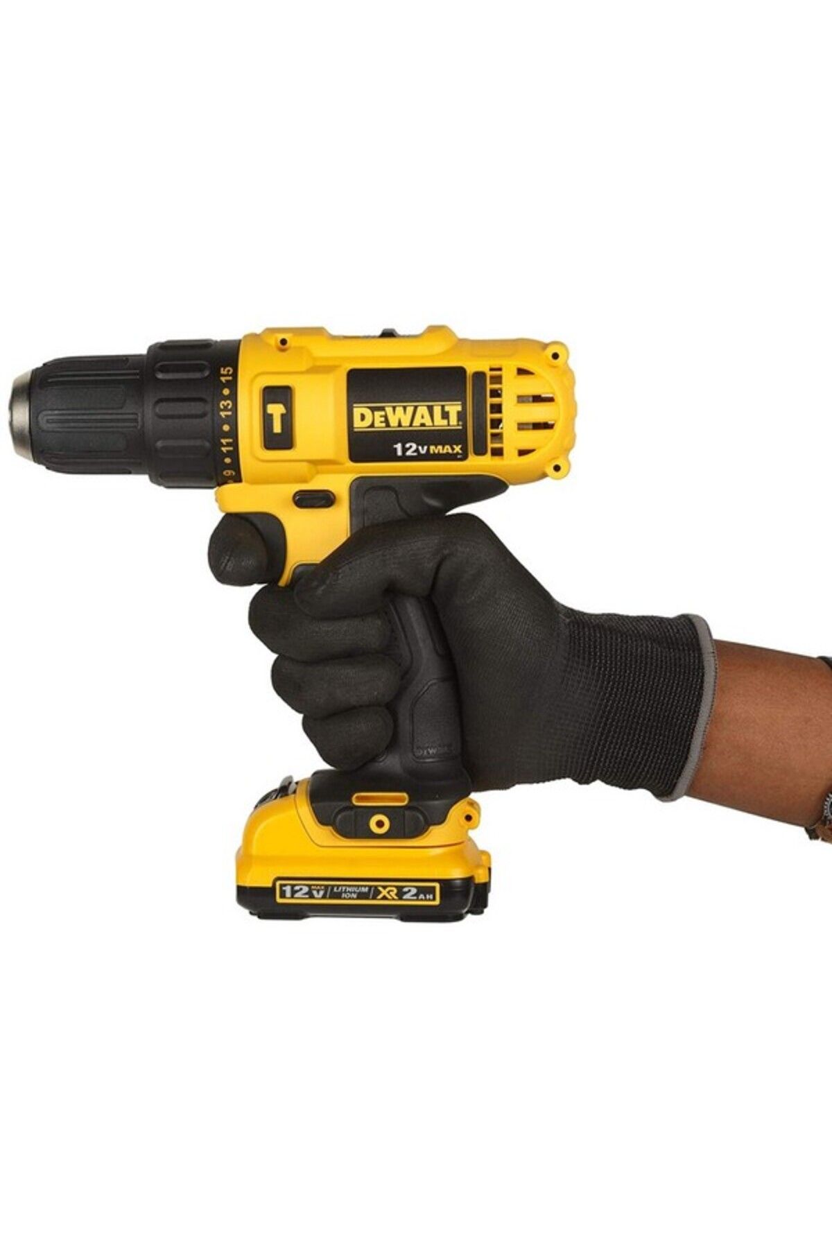 Dewalt-مثقاب مطرقة صغير الحجم يعمل ببطارية ليثيوم أيون بقوة 12 فولت مع 10 رؤوس 5