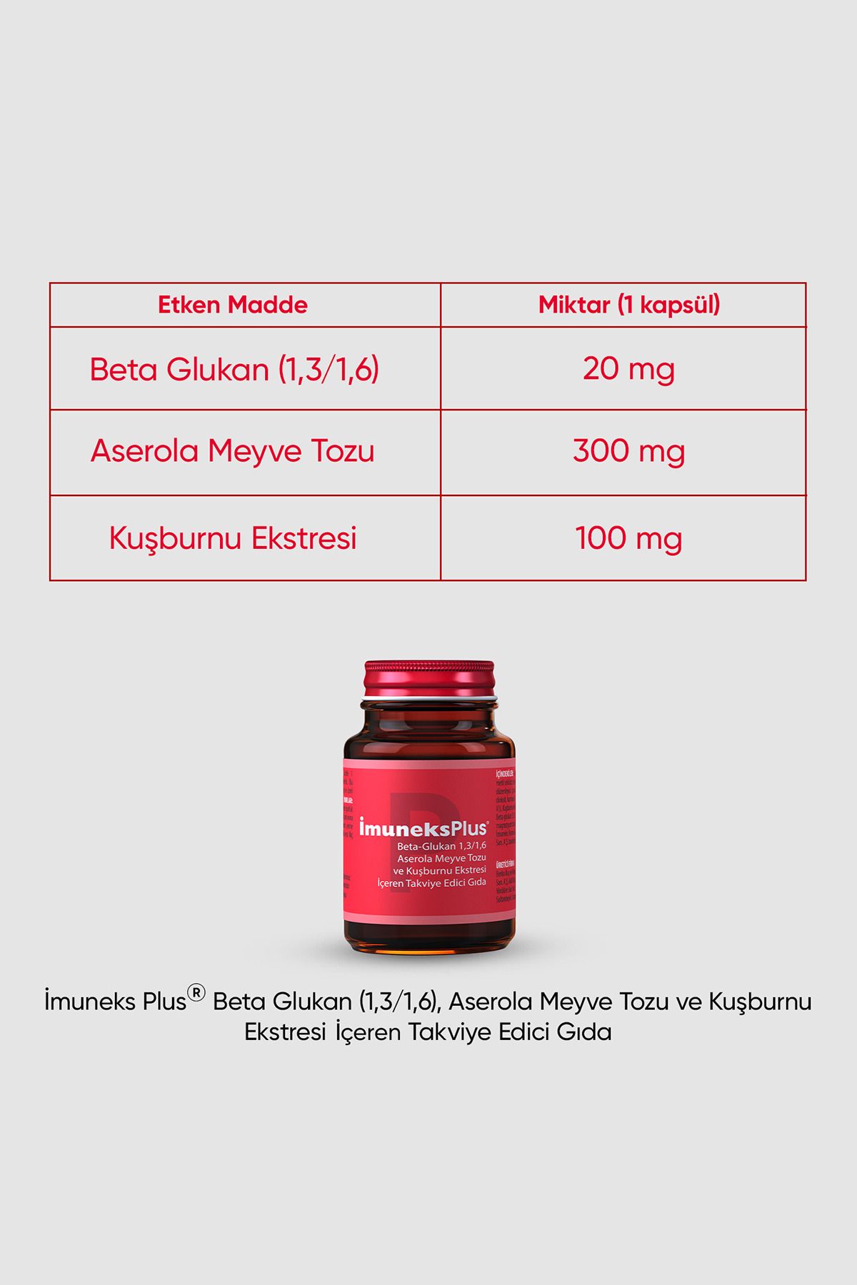Imuneks-Plus 30 Capsules 3