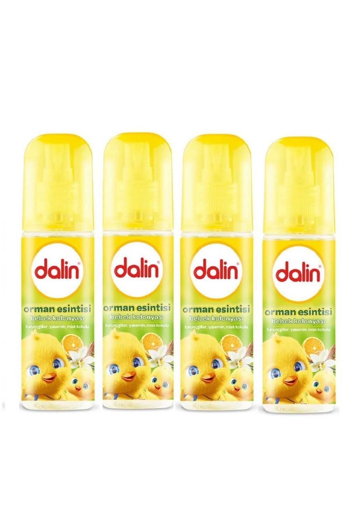 Dalin Bebek Kolonyası Orman Esintisi 150 ml x 4 Adet fotoğrafı 2 (önizleme)