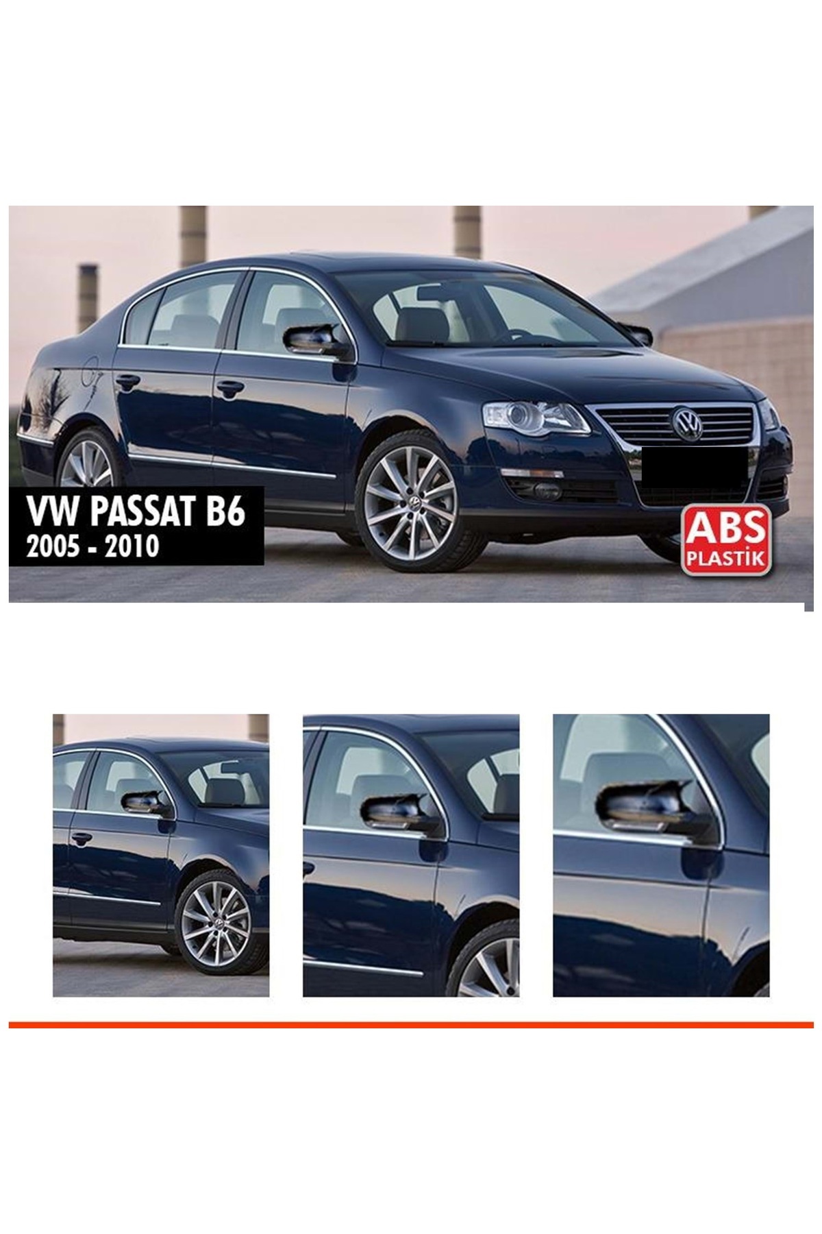 Mayuk Dizayn VOLKSWAGEN Passat B6 2005-2010 Batman Yarasa Ayna Kapağı --MAYUK DİZAYN--