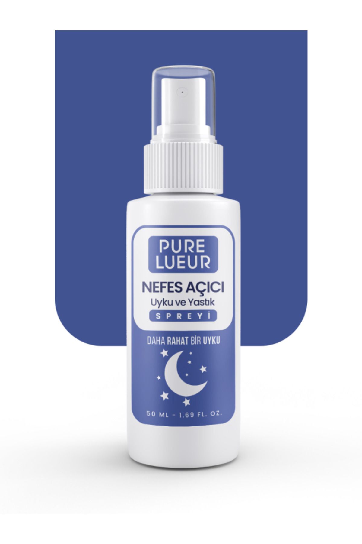 PURE LUEUR Nefes Açıcı Uyku Ve Yastık Spreyi Okaliptus, Nane, Biberiye Rahatlatıcı Uyku Ve Dinlenme Spreyi 50ml