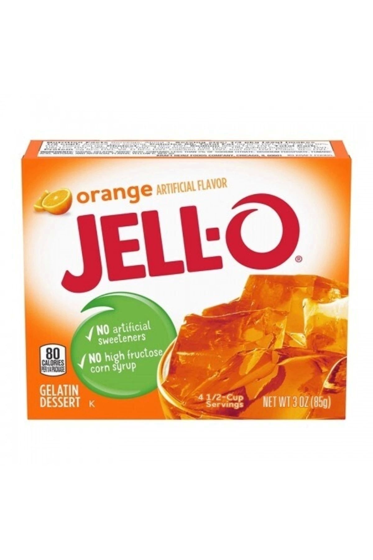 jell-o Orange Jelatin Tatlı 85 Gr.