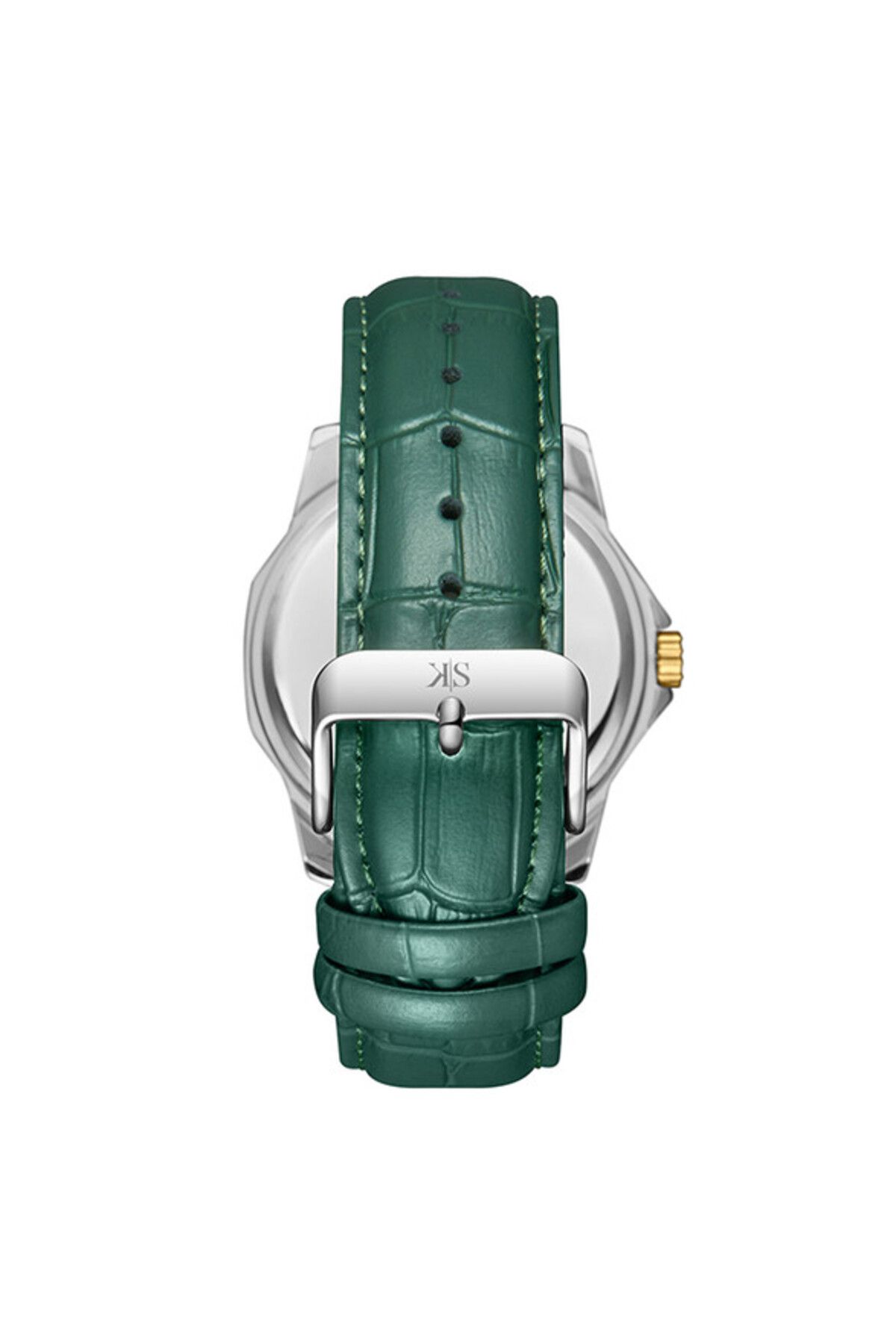 Kenneth Scott-Men's Analog Green Dial Watch - K24018-TLHH 3