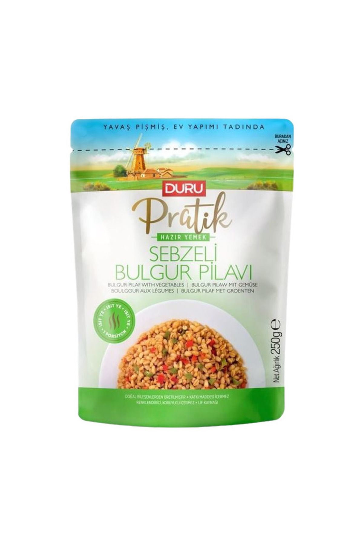 Duru Bulgur Pilavı Sebzeli 250 Gr