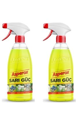 ASPEROX Sarı Güç Çok Amaçlı Ultra Temizleyici 2 x 1 L