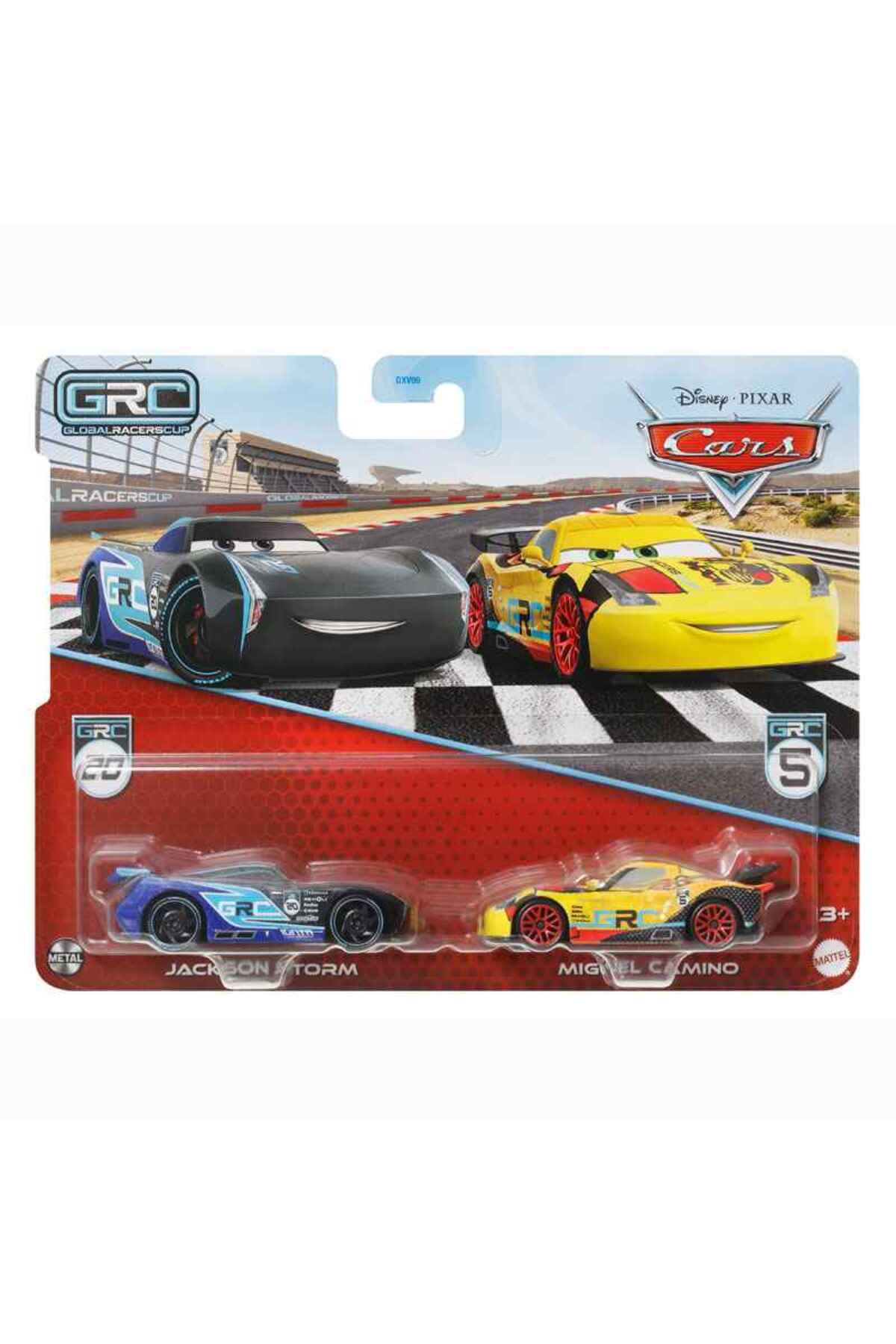 カーズ YOJIMBO カスタムペイント 2台セット Cars İkili Karakter Araçlar Jackson Storm-Miguel Camino HTX16