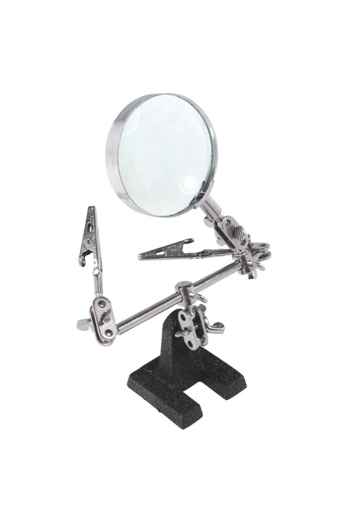 Ventatek Üçüncü El Mercekli Elektronik PCB-Kart Tutucu Büyüteçli