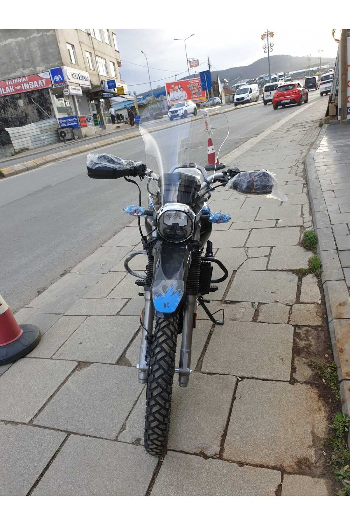 Hero X Pulse Siperlik Ön Cam 2020 2025 Model 46cm Şeffaf Renkli 4mm