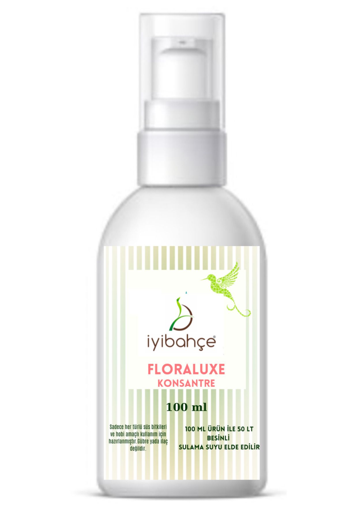 İYİBAHÇE Floraluxe Konsantre 100ml, Uzun Çiçeklenme Ve Sağlam Dal Gelişimi (50LT SUDA)