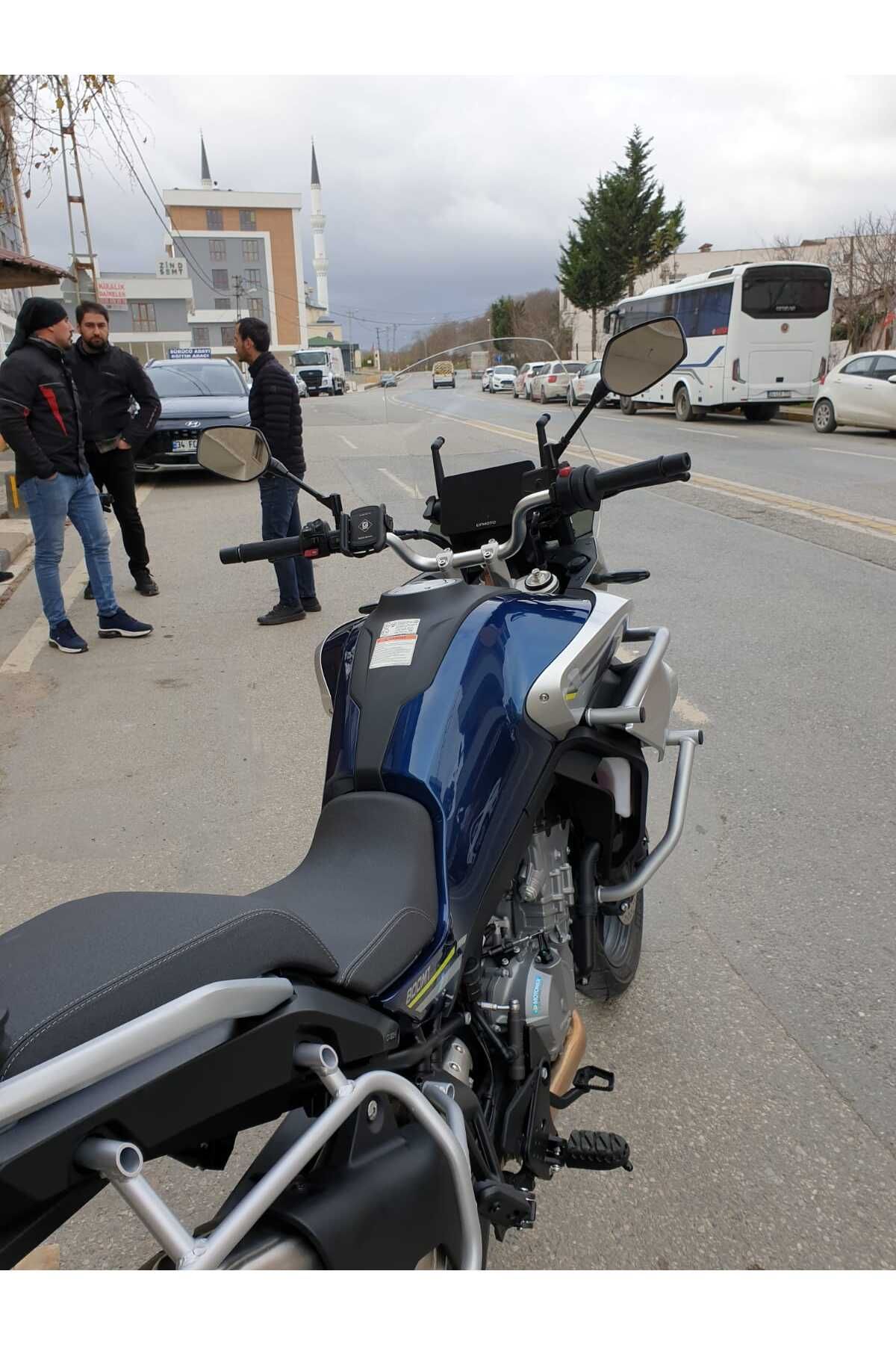 CF MOTO 800 MT Siperlik Ön Cam 2022-2025 Model 57cm Şeffaf Renkli 4mm UZUN CAM