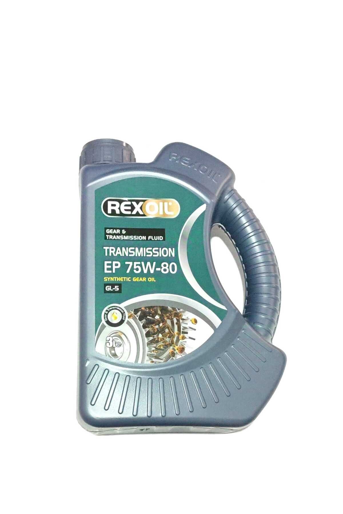 Rexoil Syn 75w-80  GL-5 Sentetik Şanzıman Yağı - 3 LİTRE