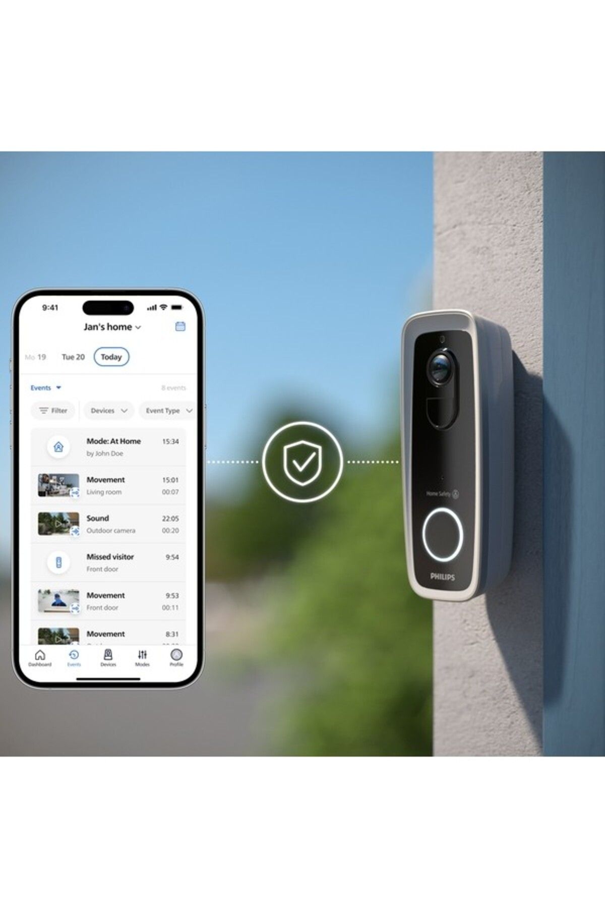Philips-Home Safety Wireless Video Doorbell 7