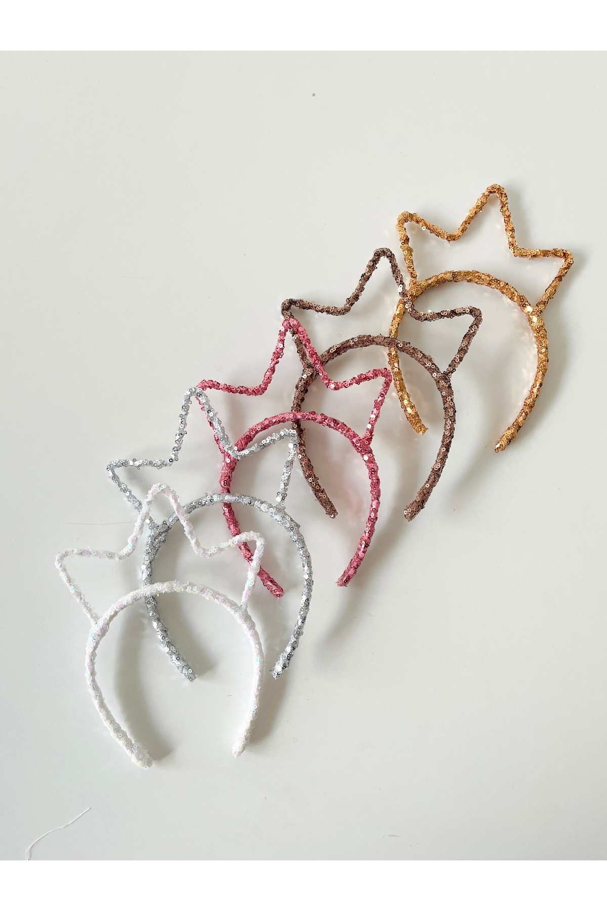 COOLMINIES-Sequin Sequin Girl's Crown-You Can Choose Any Color(One Piece) 3