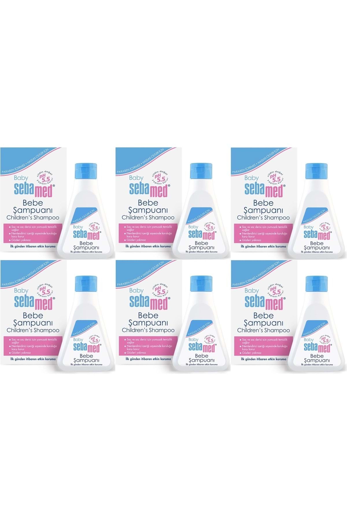 Sebamed Bebek Şampuanı 250ML (6 Lı Set)