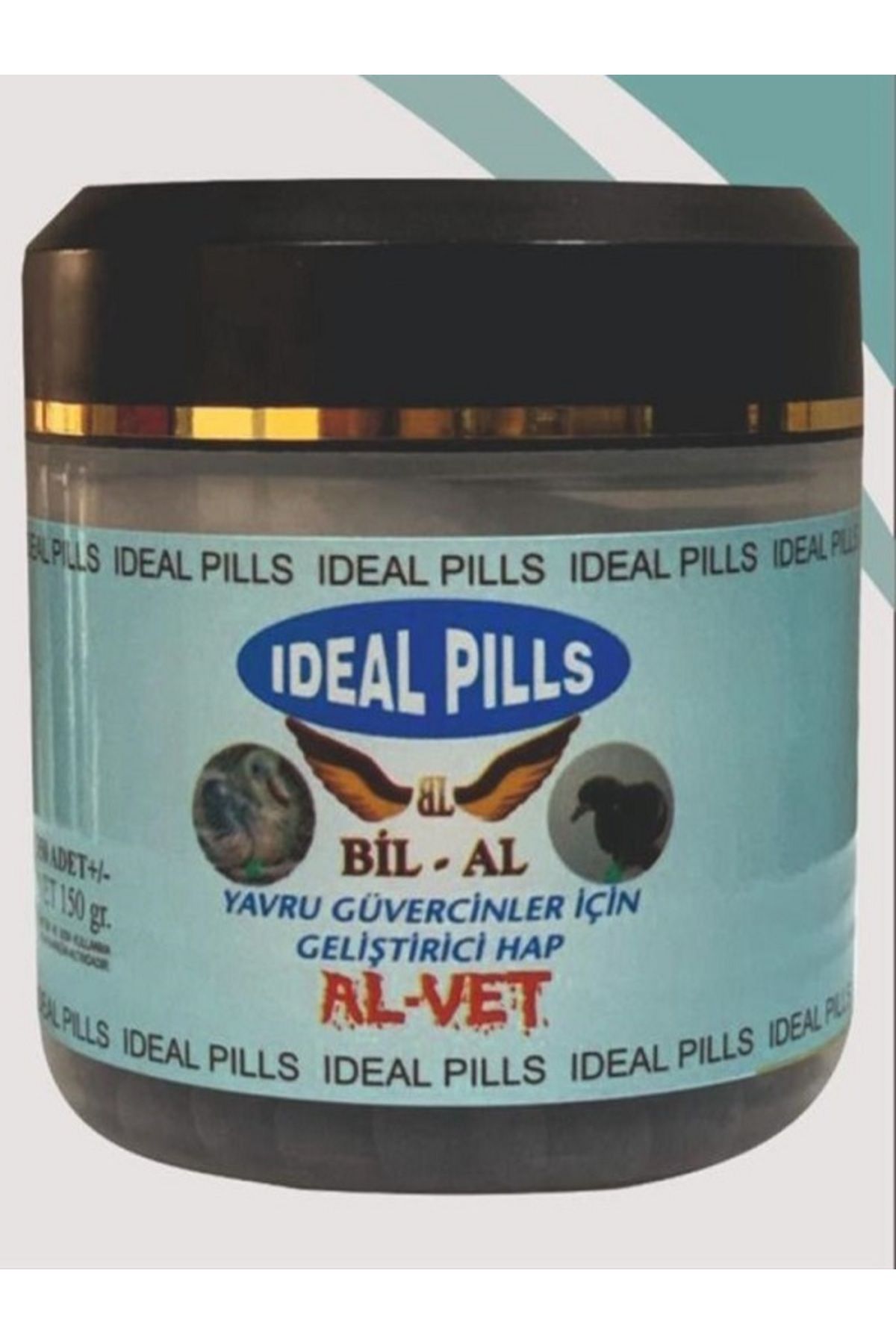 bilal BİL-AL IDEAL PILLS YAVRU GÜVERCİNLER İÇİN GELİŞTİRİCİ HAP 350 ADET