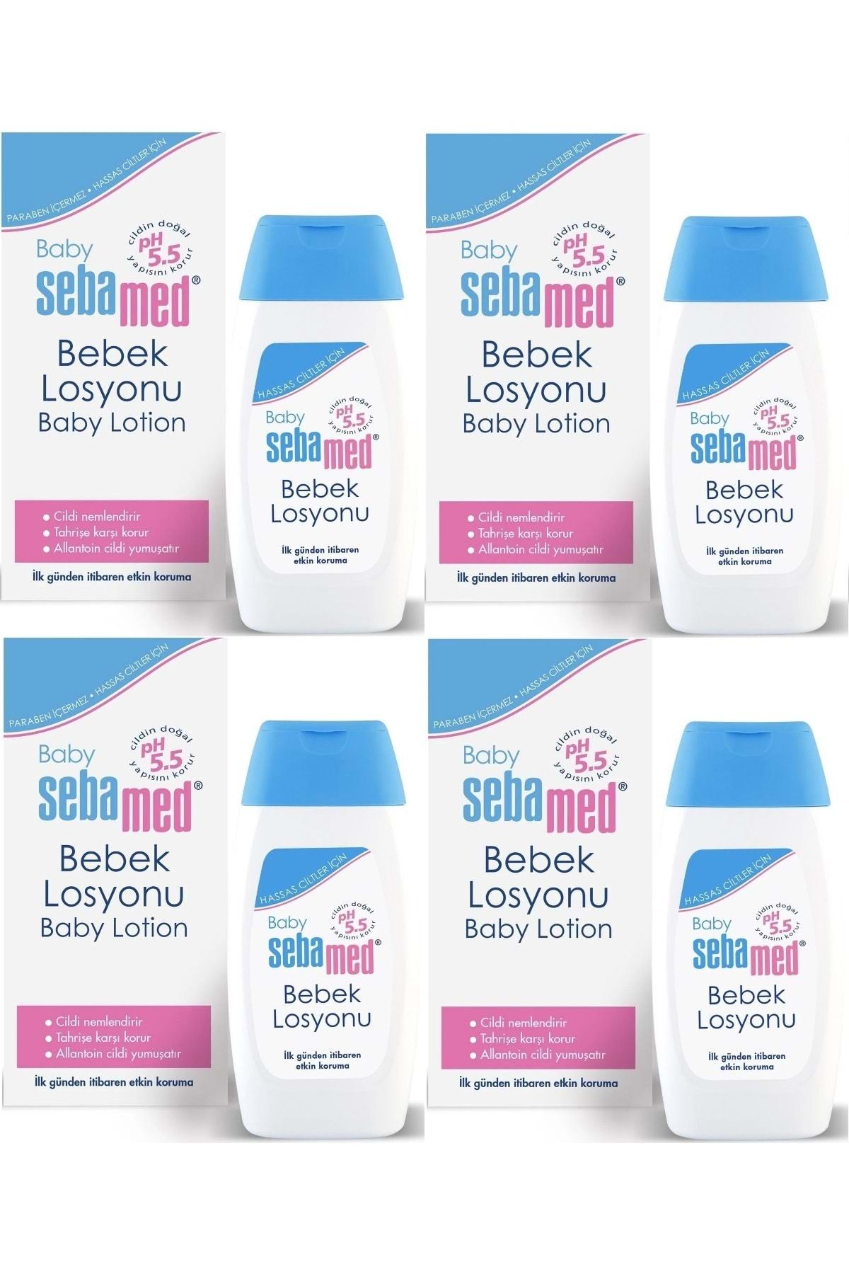 Sebamed Bebek Losyonu 200ML (4 Lü Set)