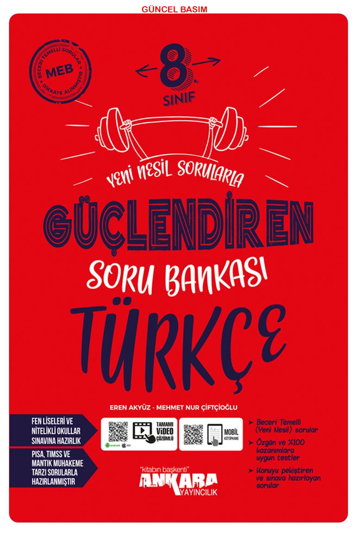 Kırtasiye seti ve 8.Sınıf Türkçe Yeni Nesil Sorularla Güçlendiren Soru Bankası Yeni Müfredat Kırtasiye seti ve 8.Sınıf Türkçe Yeni Nesil Sorularla Güçlendiren Soru Bankası Yeni Müfredat