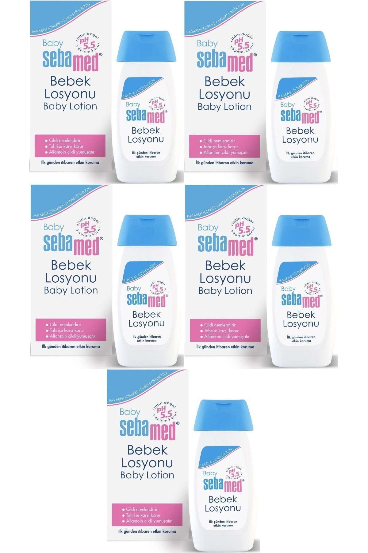 Sebamed Bebek Losyonu 200ml (5 Li Set)