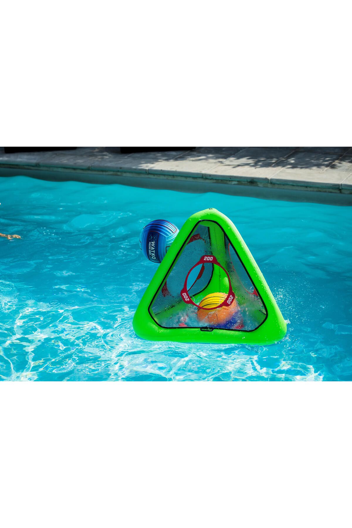 توپ ساحلی بازی TARGET POOL WATKO 360 FIRSHOOT Decathlon
