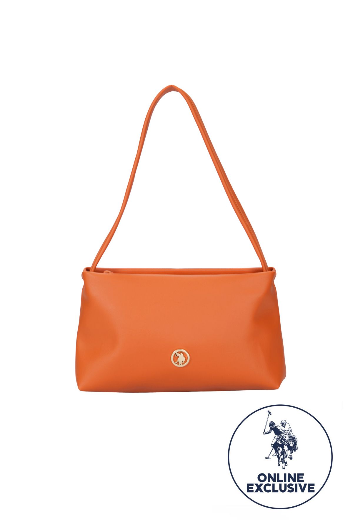 انحصاری آنلاین کیف شانه زنانه نارنجی قرمز Us8646 U.S. Polo Assn.