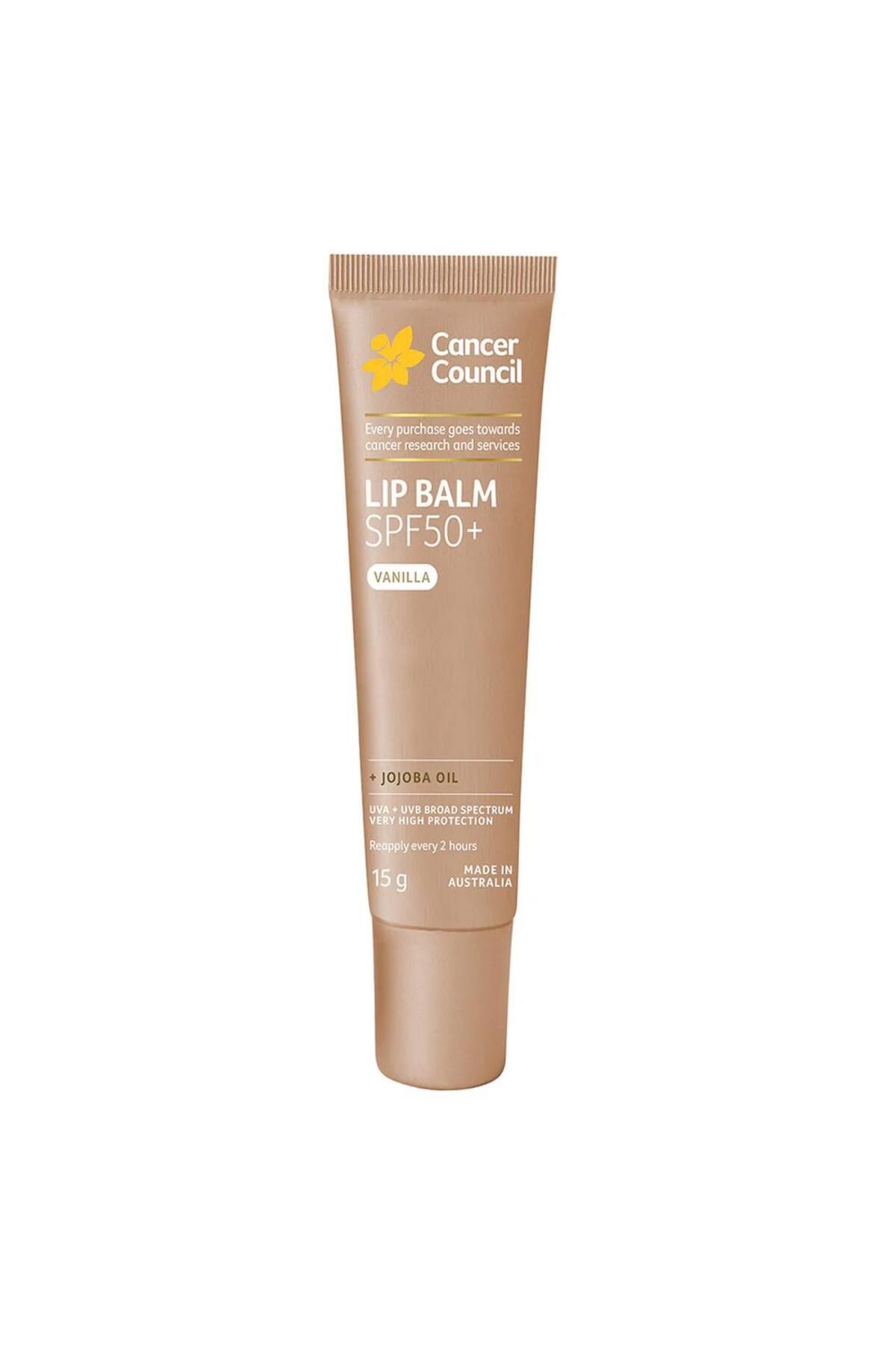 Cancer Council SPF50+ Vanilla Lip Balm Dudak Balmı 15Gr