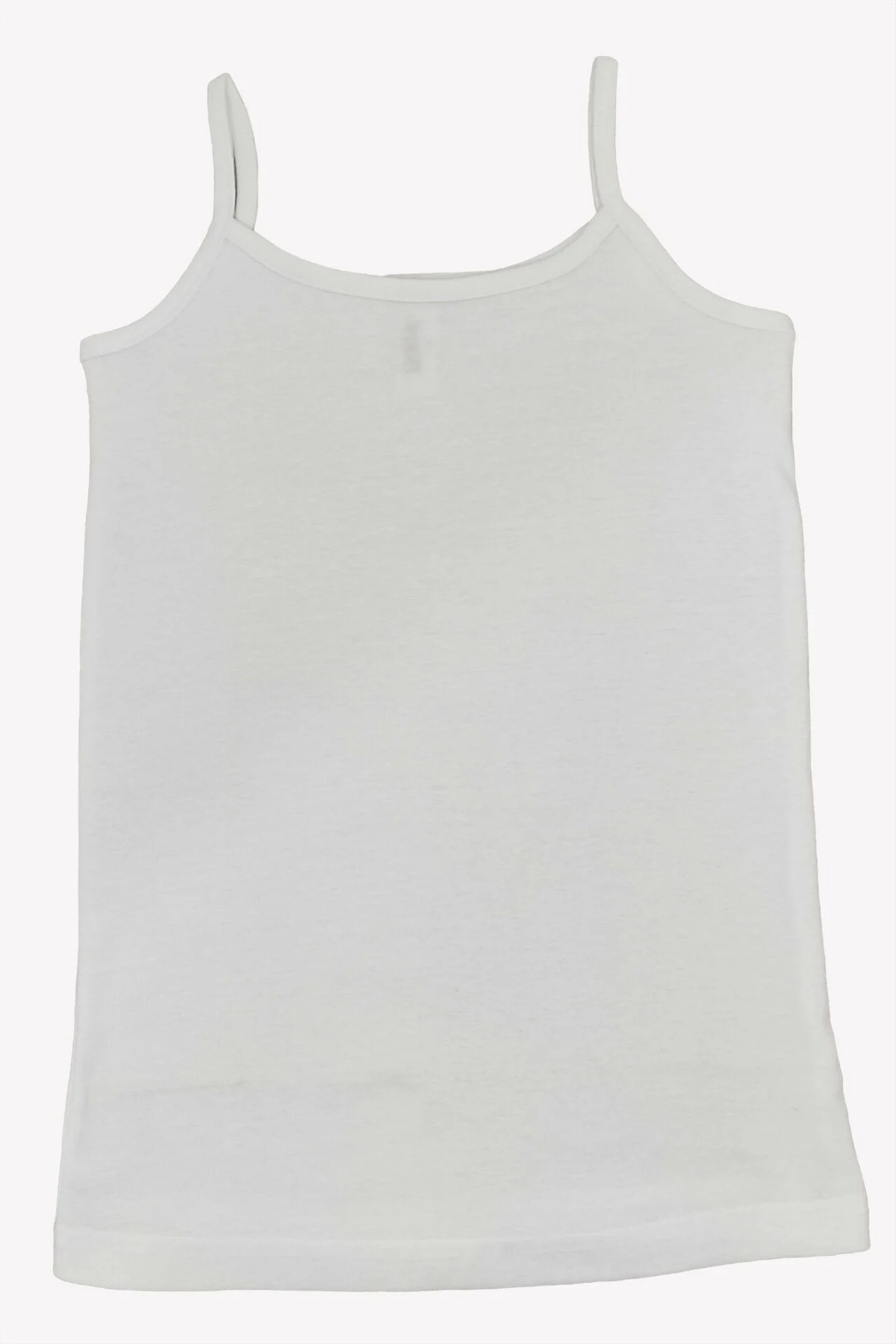 Şahinler-Female Child 100% Cotton Rib Rope Suspender Undershirt 1