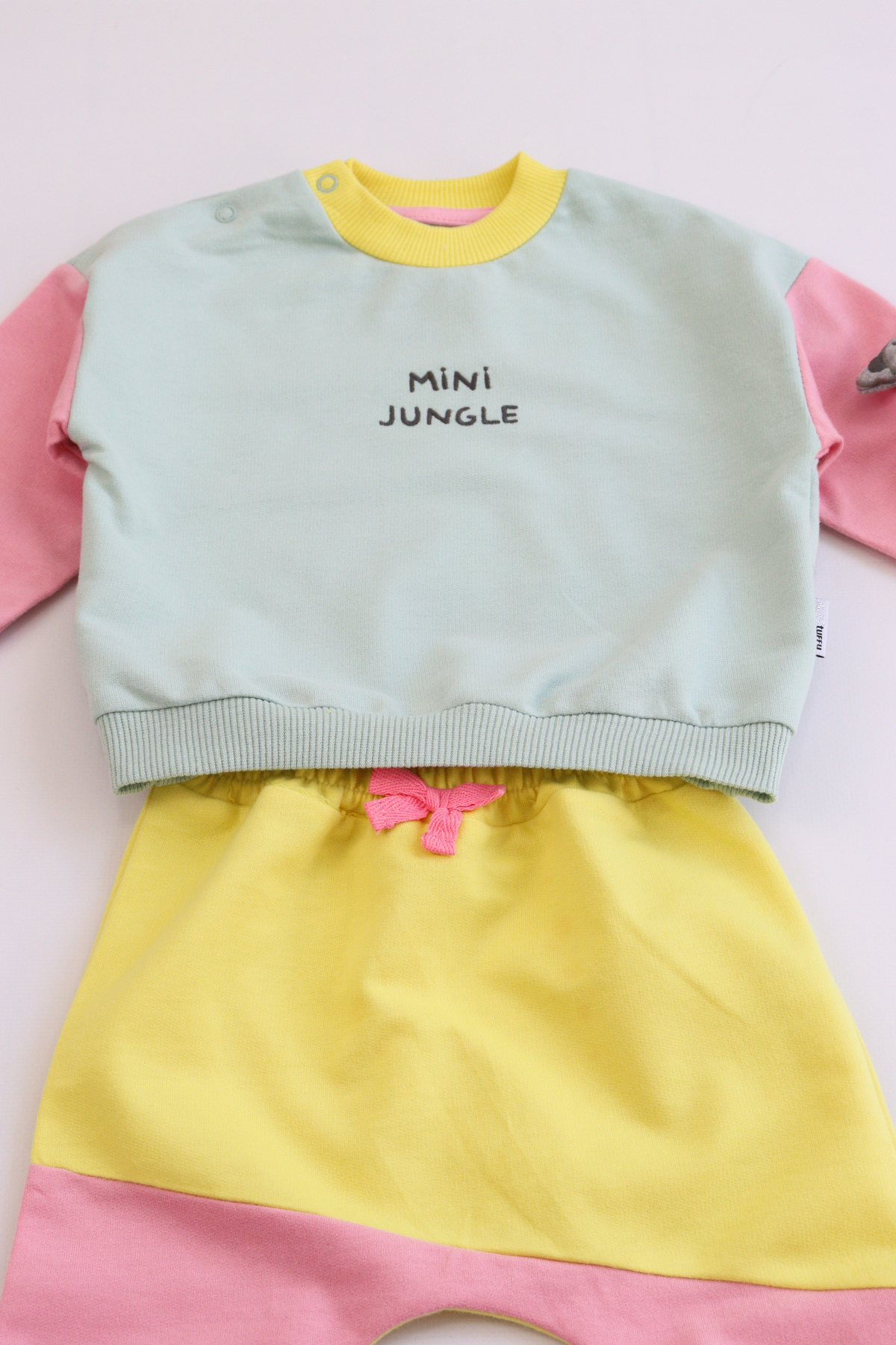 Pijamella Kız Bebek 2'li Takım Kuala Nakışlı Basic Eşofman Takımı fotoğrafı 6 (önizleme)