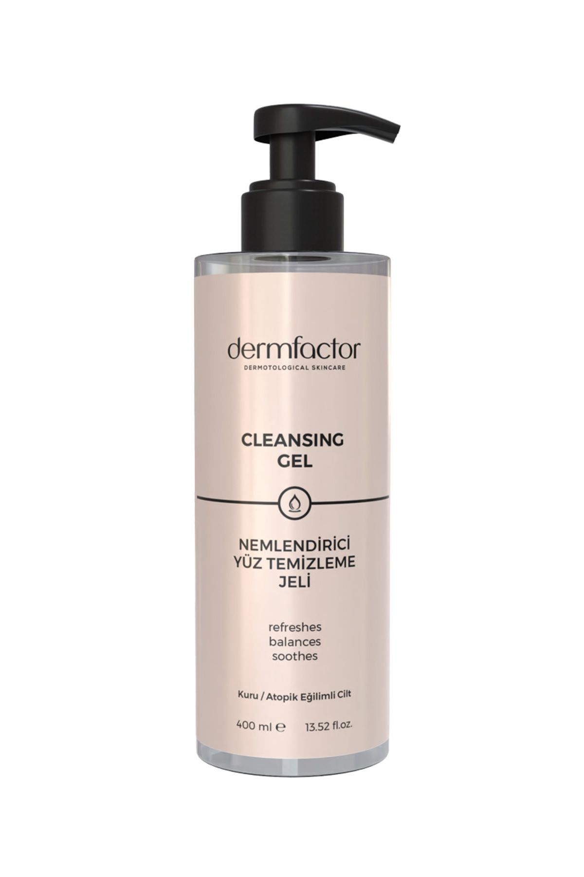 DERMFACTOR Cleansing Gel 400 Ml - Nemlendirici Yüz Temizleme Jeli