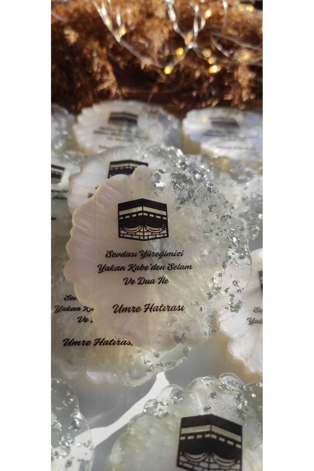 Stories BİRGÜLCE 10 Adet Kabe Umre Hediyelik Magnet Özel Tasarım Hatıra Hediyelik fotoğrafı 3 (önizleme)