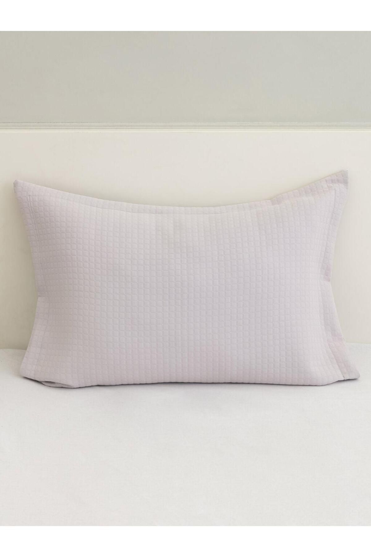 LC Waikiki-Lcw Home Single Self Patterned Bedspread and Pillowcase (S2) 3