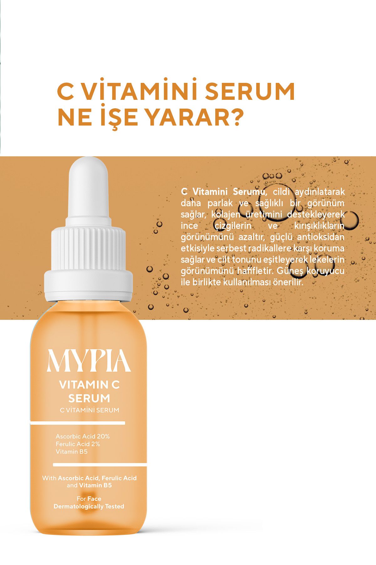 Mypia Cosmetics Onarıcı ve Leke Karşıtı Aydınlatıcı, Glutatyon Etkili Gece Gündüz 2'li Bakım Seti-6