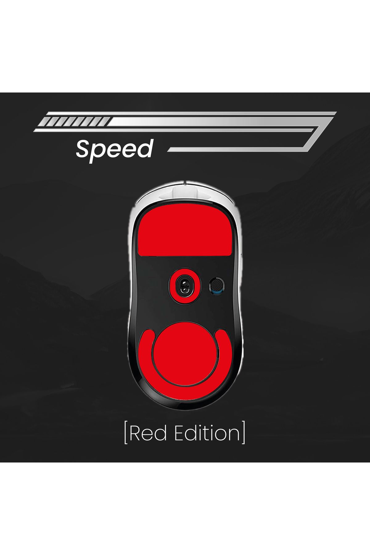 Beast eSpor (Logi) Superlight 1 Mouse Skate (Red Edition) %100 PTFE