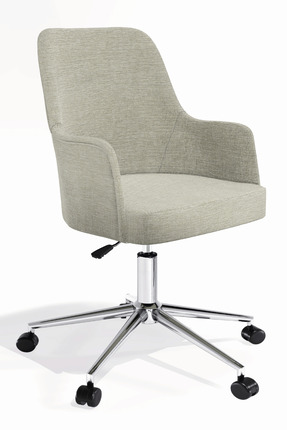 HAUSEBOX Louis Silinebilir Keten Kumaş - Ofis Çalışma Koltuğu & Sandalyesi (K...