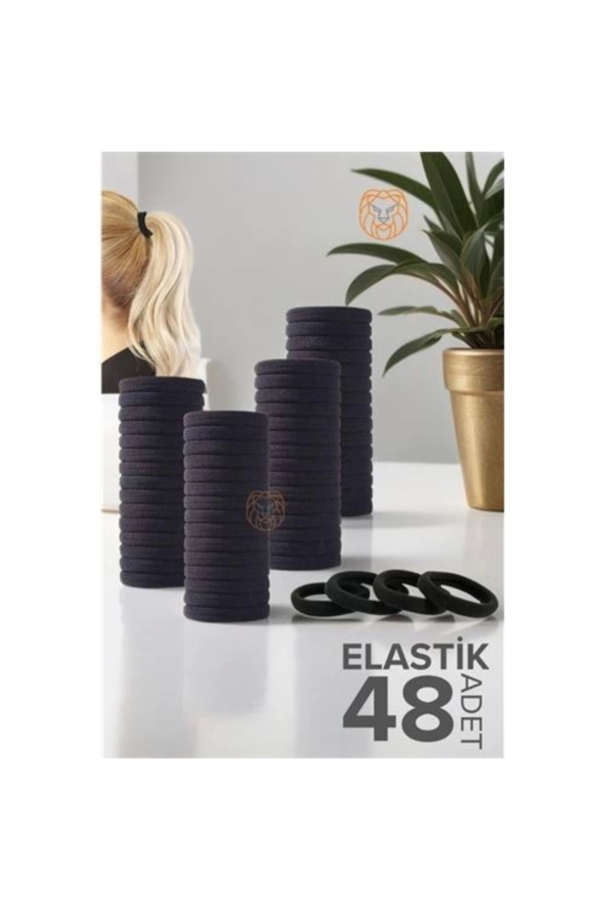 Transformacion-Fekete elasztikus csat - 48 db 719701 6