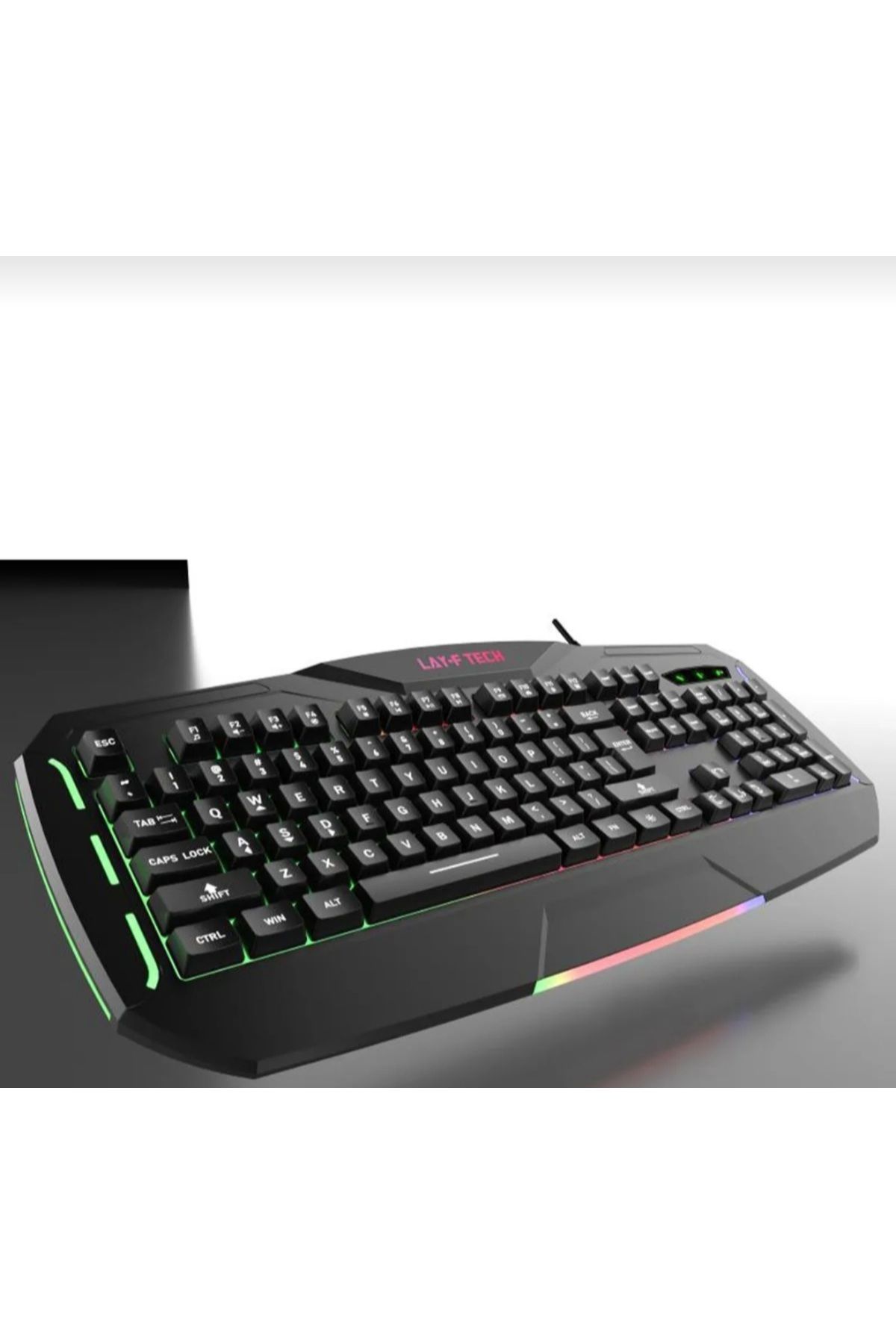 layftech A868-j30 Pro Gaming Klavye Mouse Set,7 Butonlu Rgb Işıklı Oyuncu Klavye Mouse Set-2