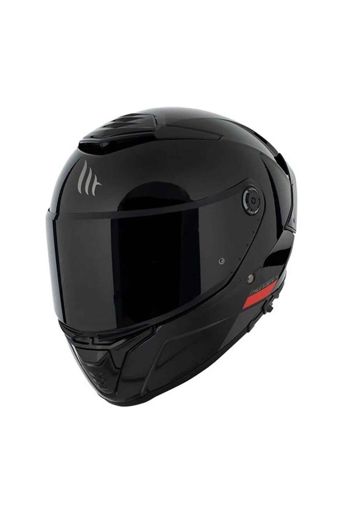 MT Thunder 4 Solid A1 Gloss Full Face Motosiklet Kaskı