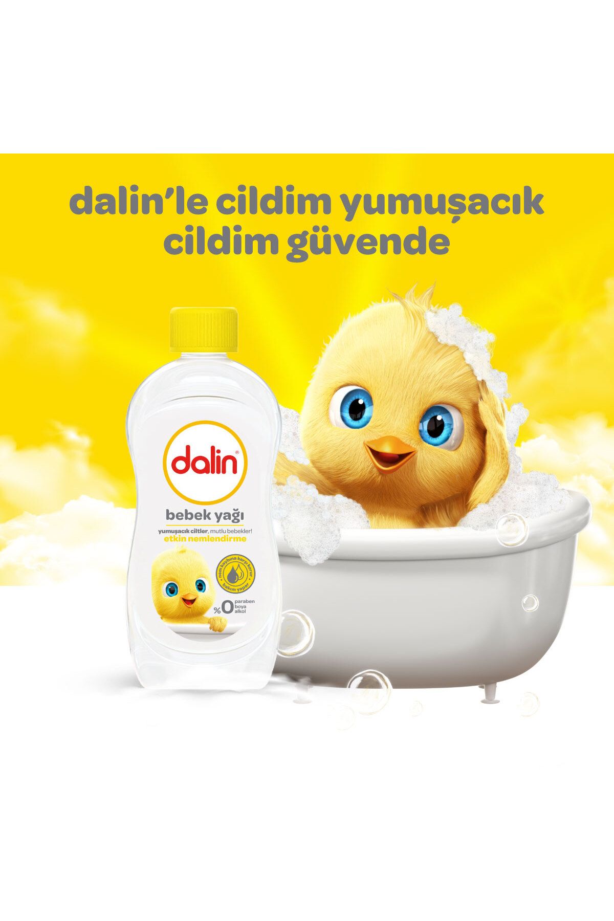 Dalin x 4 Adet Bebek Yağı - Klasik 500 ml