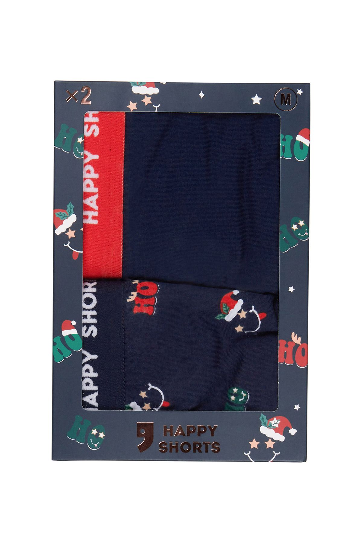 Happy Shorts-Retro Boxer Jersey Xmas Retro-boxer Retroshorts Boxershorts 3