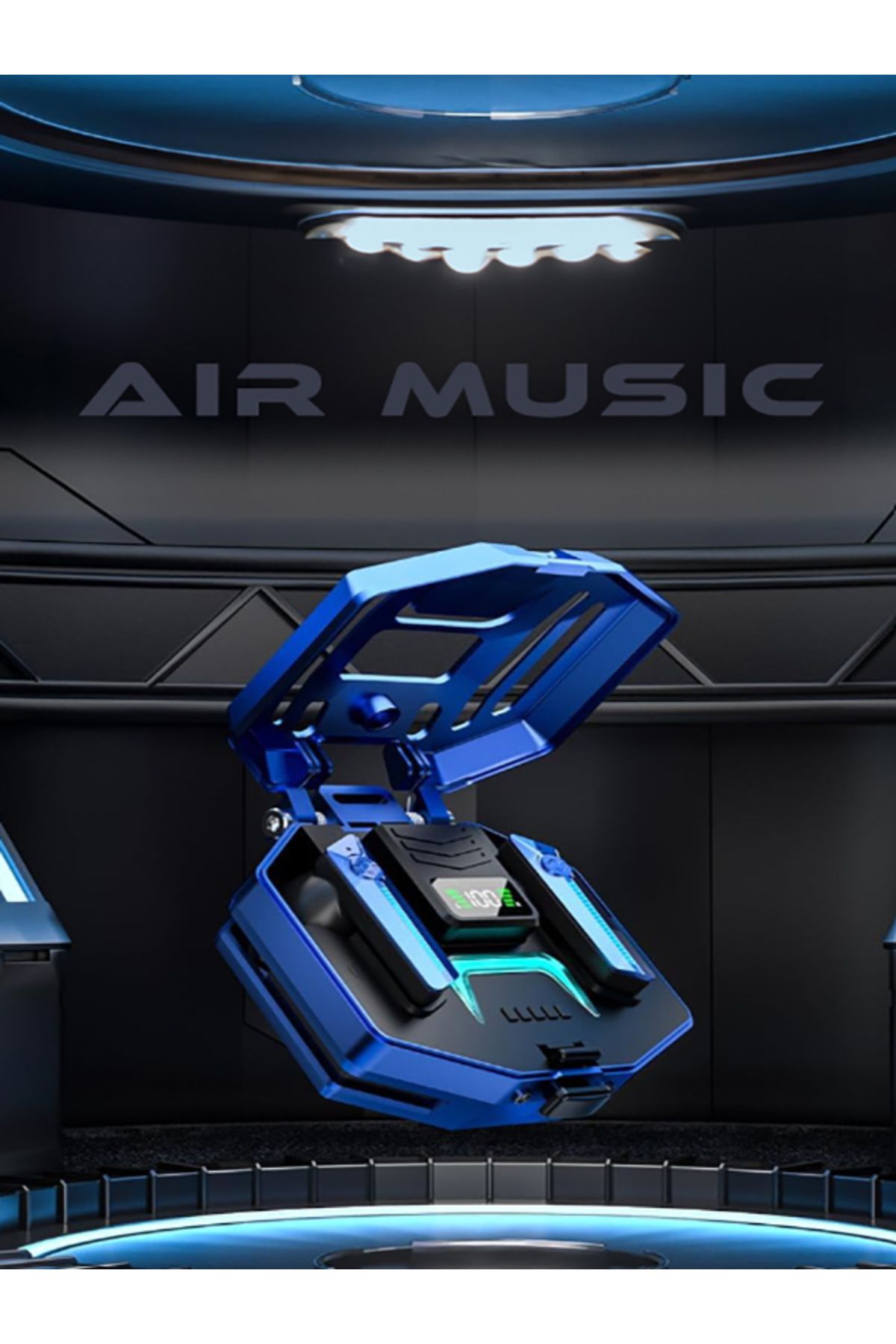 Air Music DX-05 Gaming Oyuncu Kulaklığı Ios Ve Android Tüm Telefonlara Uyumlu 360° Ses Bluetooth Kulaklık