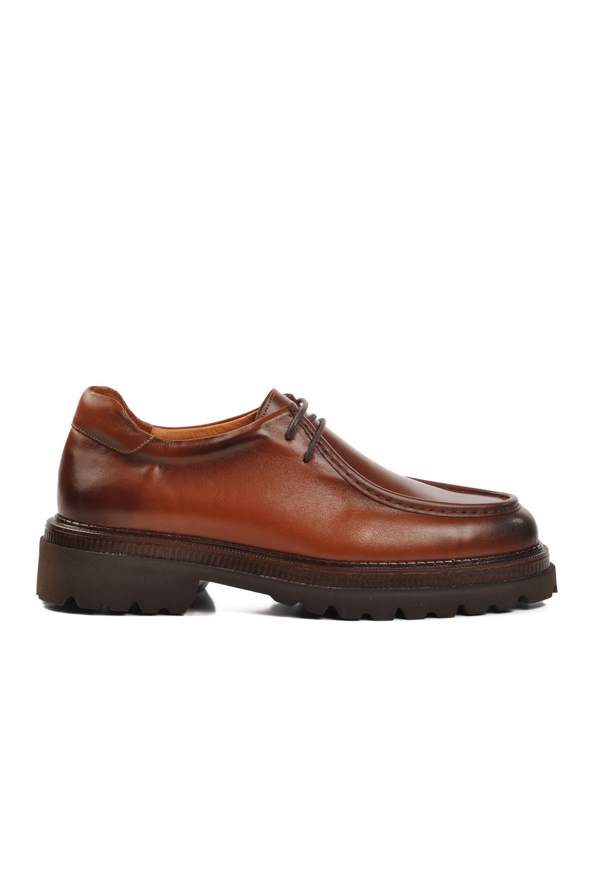 AYAKMOD Pantofi Clasici Pentru Bărbați - Piele Naturală, Cafeniu, Premium 170m Masculin - 45