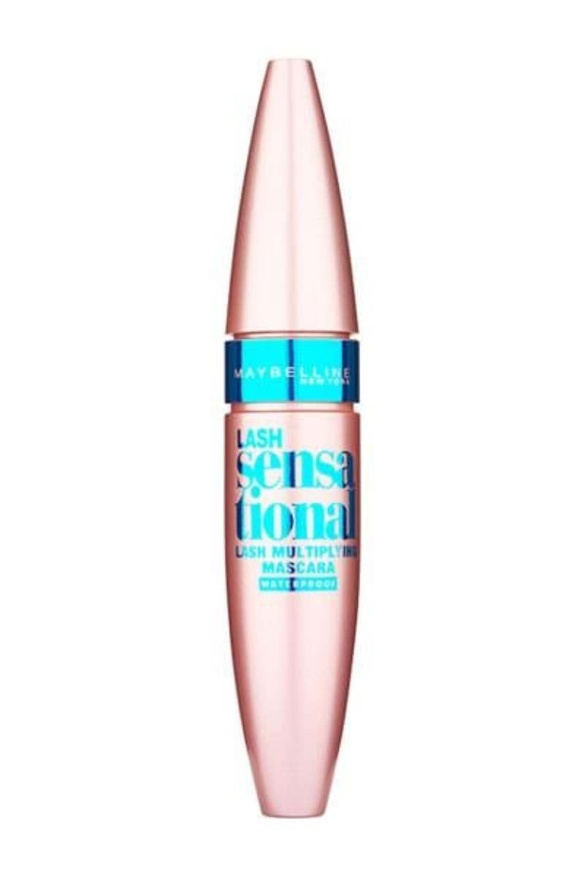 Maybelline New York Lash Sensational Yelpaze Etkili Suya Dayanıklı Siyah Maskara