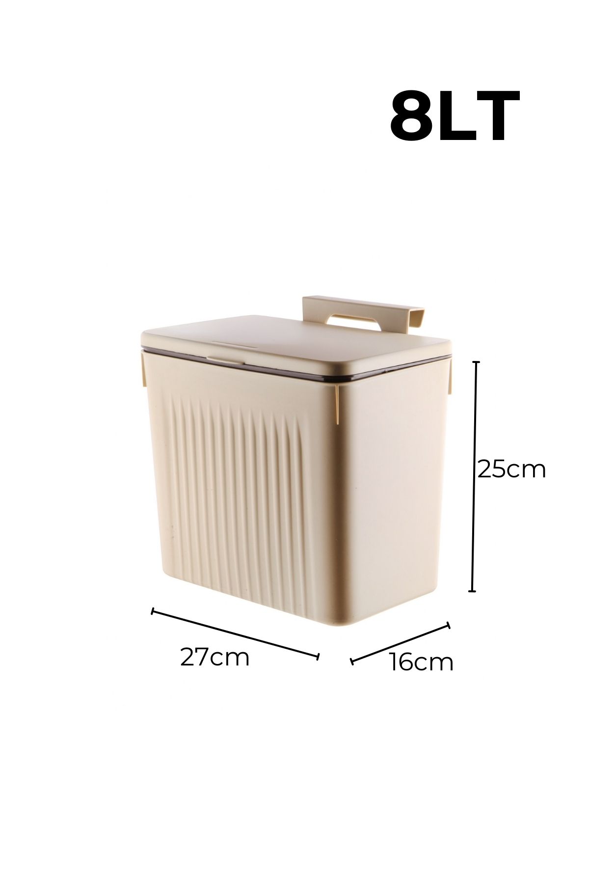 Nandy Home-Functional Trash Can with Hanger 8Lt. 2