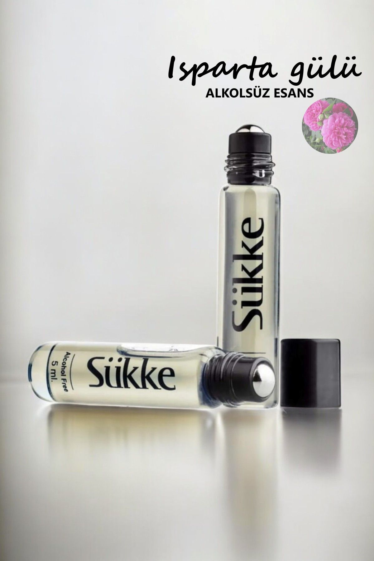 SÜKKE Isparta Gülü Alkolsüz Parfüm Esansı 5 ml.