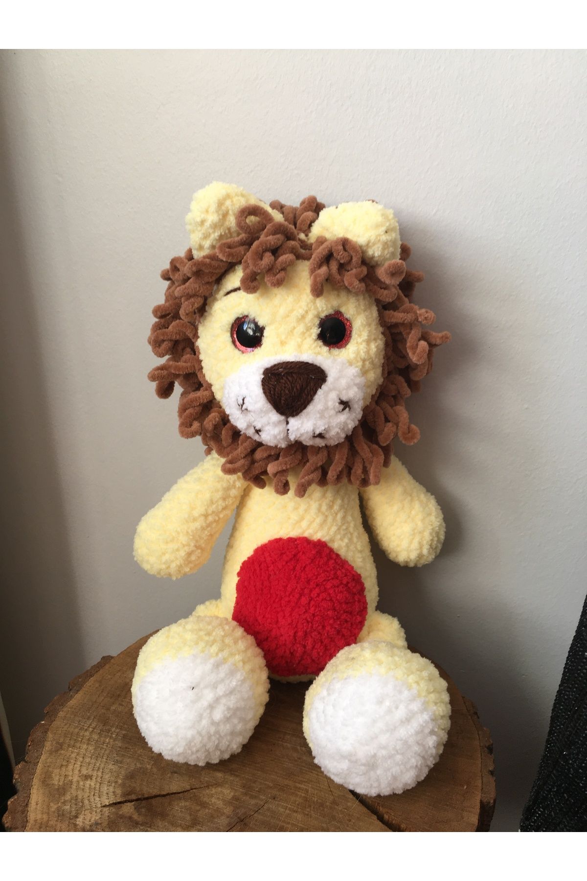 AROHA butik amigurumi kadife aslan