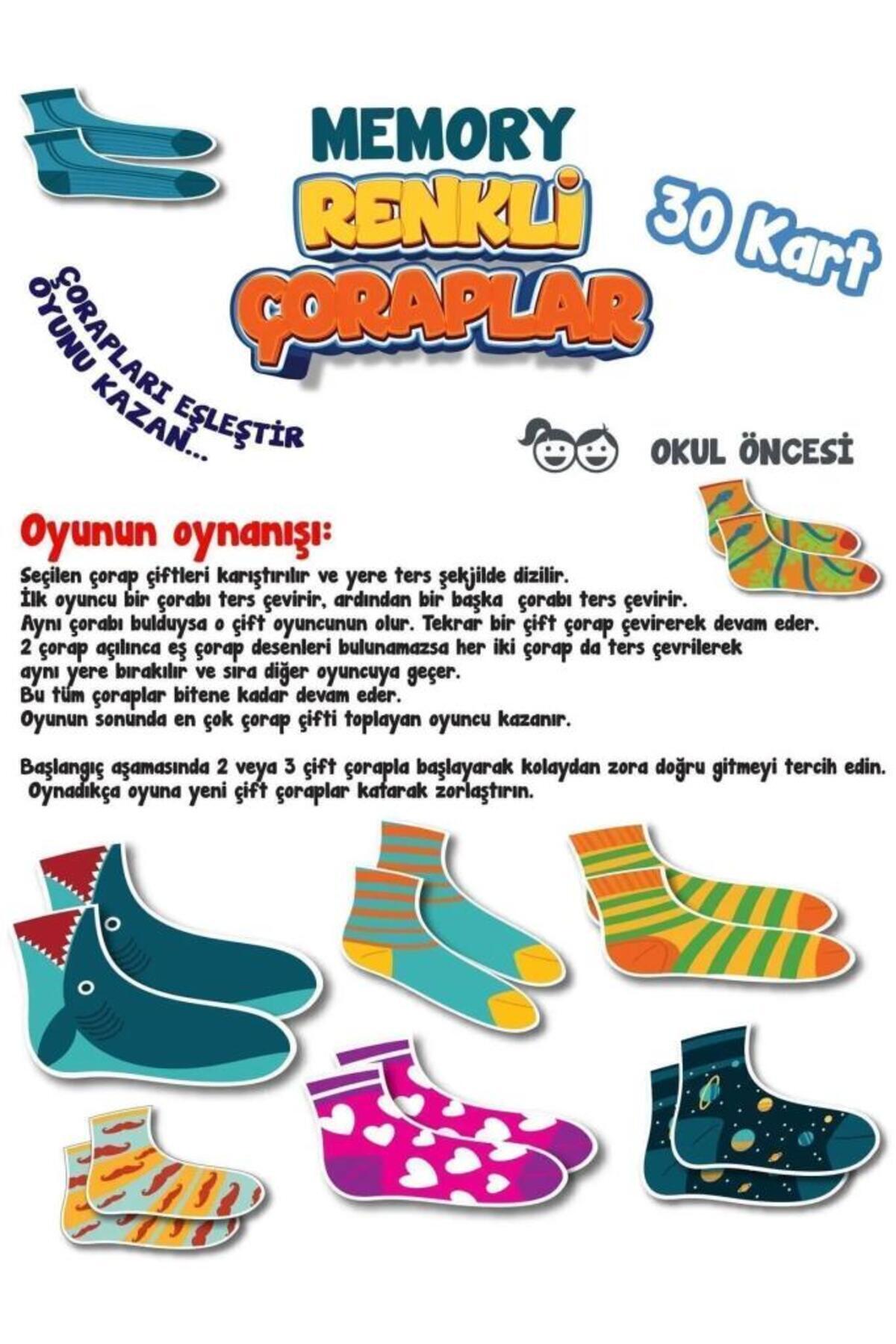 Tıfıl Toys-Educational Colorful Socks Game 4