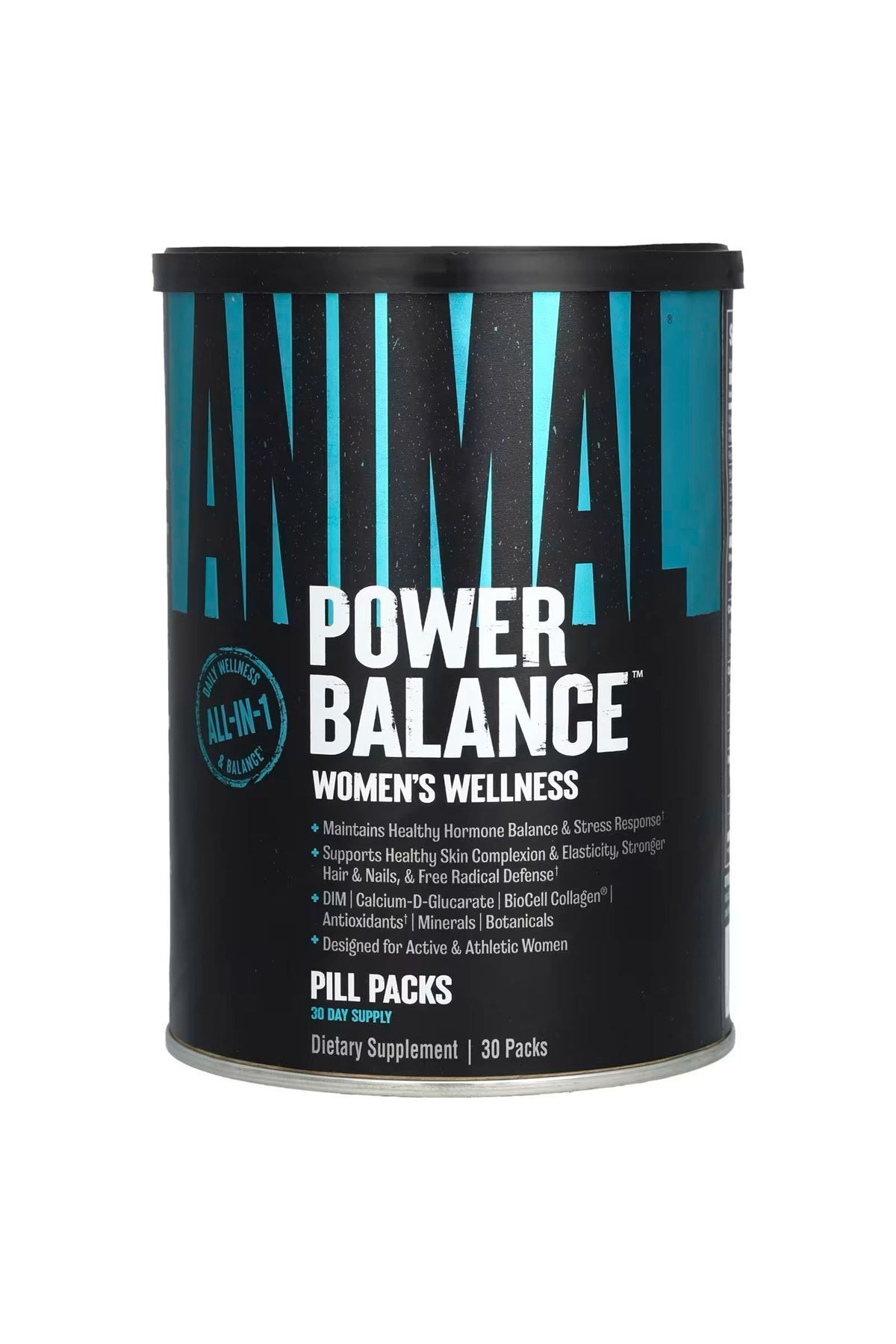 Universal Nutrition Anımal Power Balance Women's Wellness 30 Packs USA Version