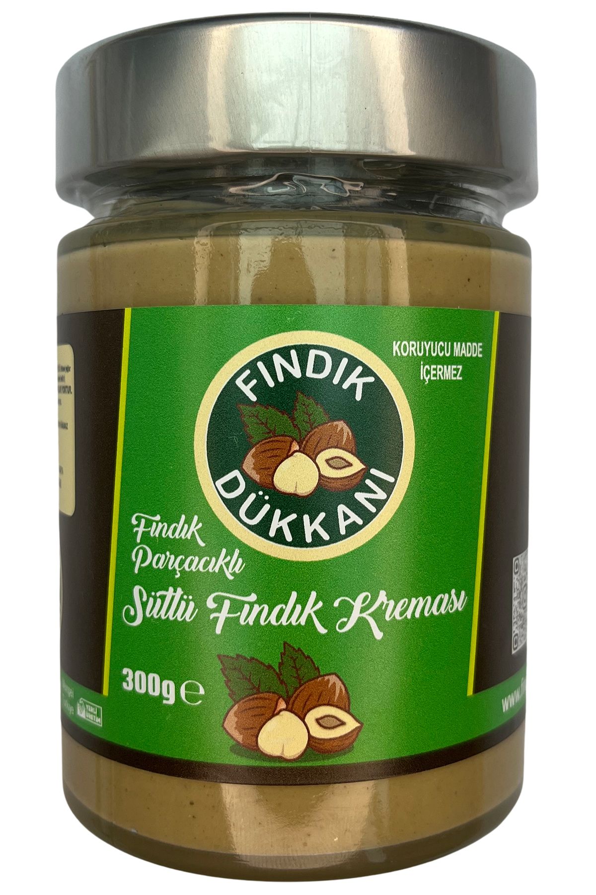 Fındık Dükkanı Fındık Parçacıklı Sütlü Fındık Kreması 300G