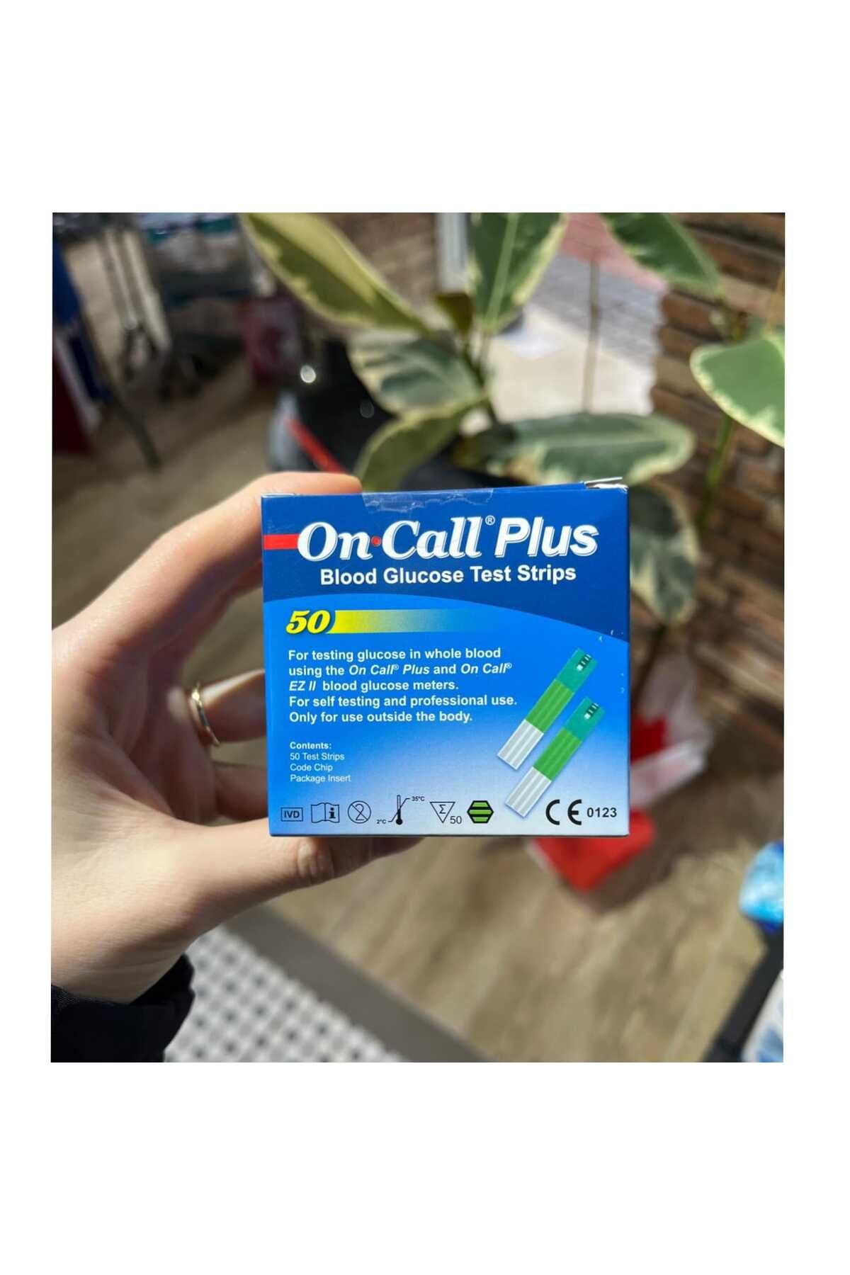 ON CALL PLUS Şeker Ölçüm Stri̇p